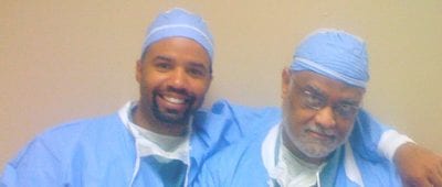 Dr. Mabrie and his father, Dr. Herman J. Mabrie III