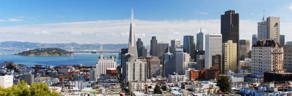 View of San Francisco from office