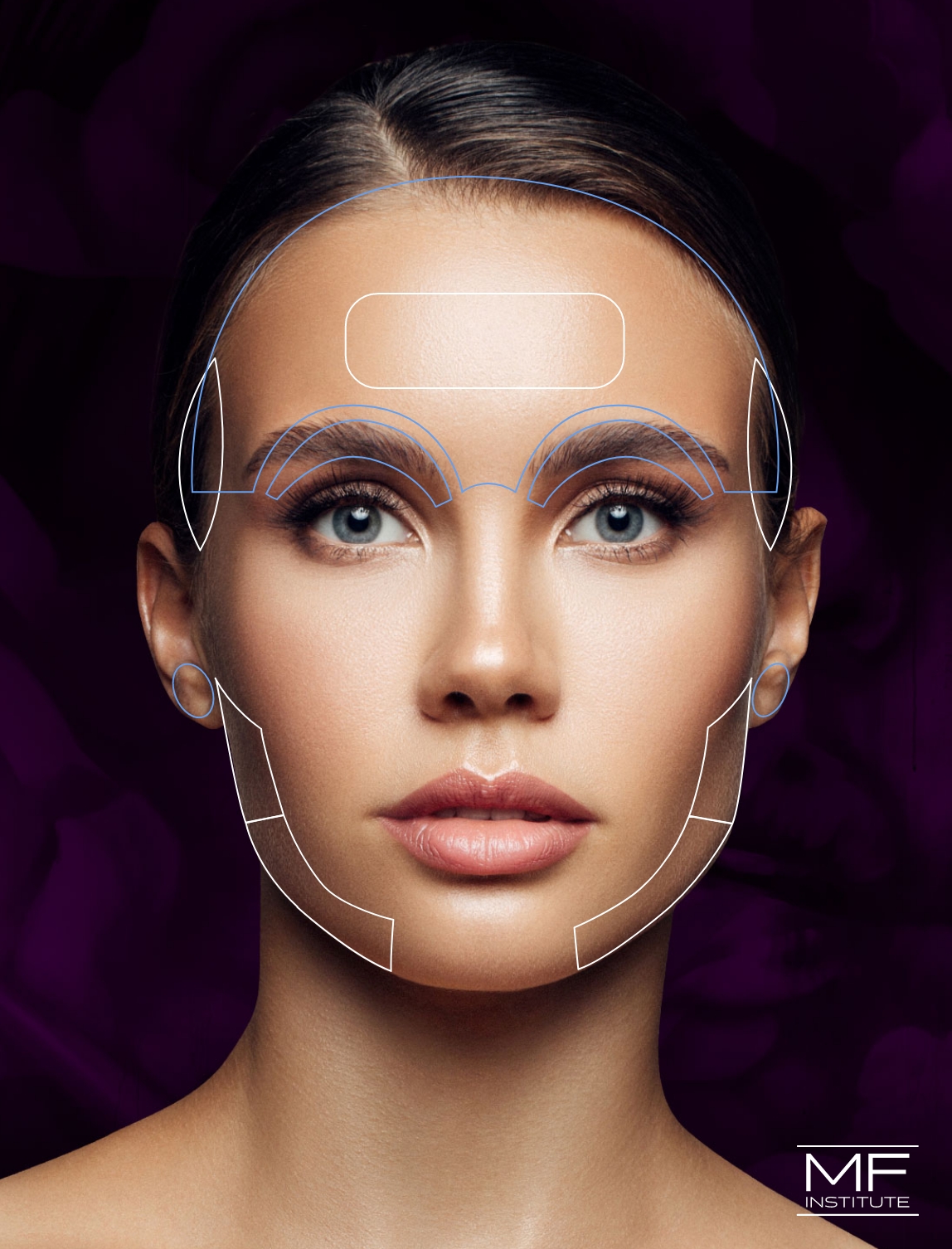 Nonsurgical Face Areas infographic