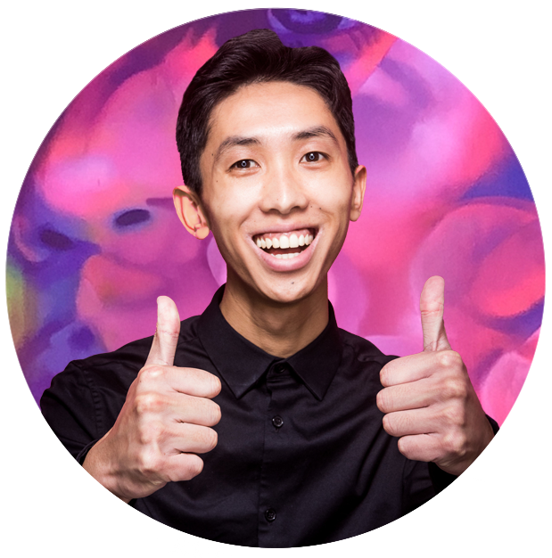 Welson giving thumbs up