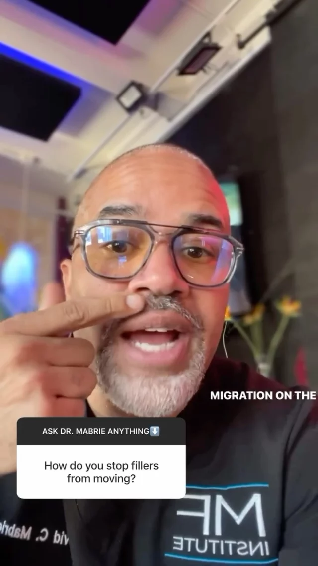 Can You Prevent Filler From Moving? Dr. Mabrie shares his expert take on this. 

💬 Have you had fillers? Ever noticed them shifting? Share your experience below.

Follow @MabrieFacialInstitute for all things injectables. Got questions for Dr. Mabrie? Drop them in the comments.

📍Located in Francisco, CA 

#fillermigration #fillerepisode  #nonsurgicaltreatments #safety