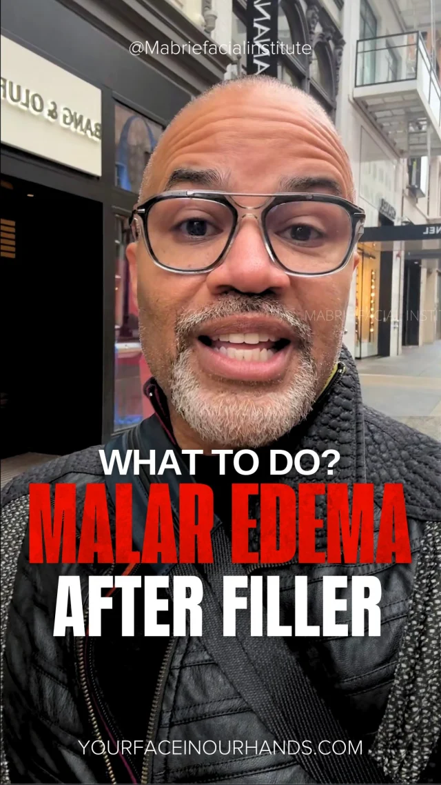 “What can you do if malar edema shows up a few months after filler?”

Dr. Mabrie breaks down what might be going on and what can help.

Malar edema is swelling that can develop in the under eye and upper midface area. This region naturally has very delicate lymphatic drainage and thin tissues, so it’s prone to holding fluid. In some people, changes in structure or volume, including filler placed nearby, can shift how fluid moves through that space and make swelling more noticeable. 

It’s not that filler is “blocking” lymphatic vessels; it’s more about how this sensitive area responds to changes in support and pressure. That’s why careful evaluation and thoughtful placement are especially important when treating the under-eye and midface.

Got questions about filler or facial balance? Drop them in the comments, we love hearing what you’re curious about. 

#malaredema #dermalfillers #filleraftercare #dissolvingfiller