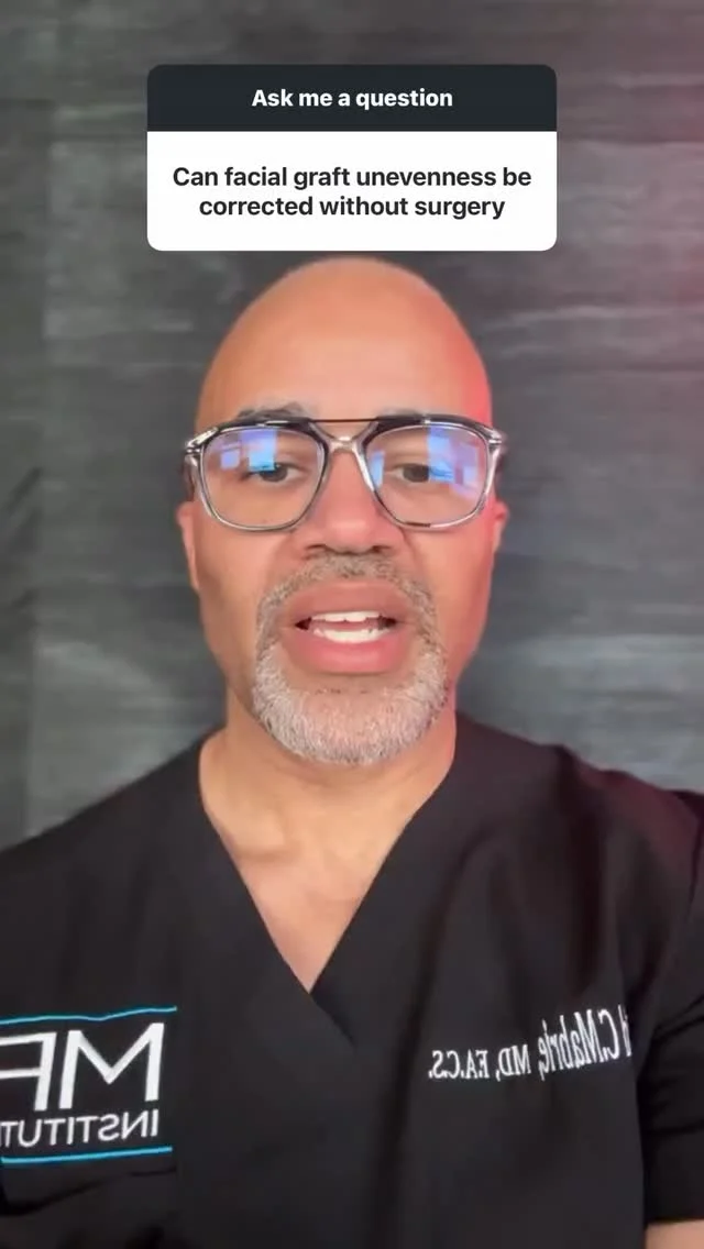 "Can facial graft unevenness be corrected without surgery?"

Dr. Mabrie breaks down what might be going on and what can help.

Got questions about filler or facial balance? Drop them in the comments, we love hearing what you're curious about.

#facialbalancing  #dermalfillers #filleraftercare